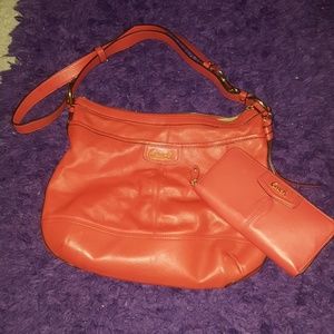 Burnt Orange Coach Set